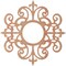 Ekena Millwork Dijon Wood Fretwork Pierced Ceiling Medallion, Cherry, 18"OD x 5 7/8"ID x 3/8"T CMWP18X18X0375DICH - alternate 3